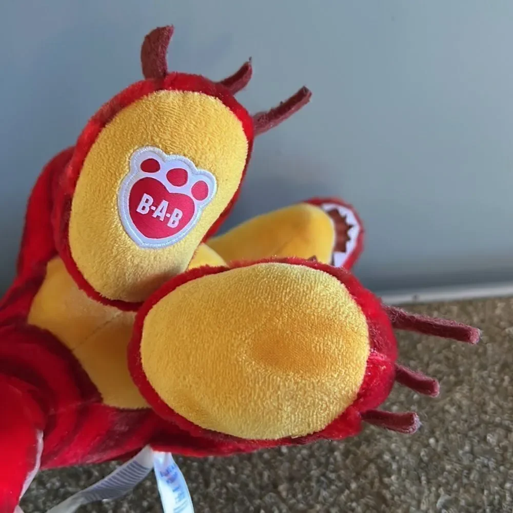 Build a bear Velociraptor Rare stuffed animal dinosaur